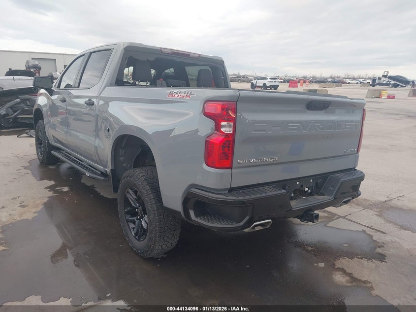 2025 Chevrolet Silverado 1500 4Wd Short Bed Custom Trail Boss