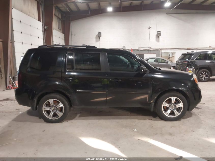 2015 Honda Pilot Se VIN: 5FNYF4H39FB043432 Lot: 44134316