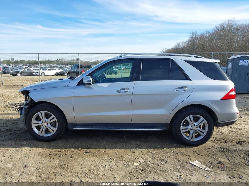 2013 Mercedes-Benz Ml 350 VIN: 4JGDA5JB7DA260550 Lot: 44134594