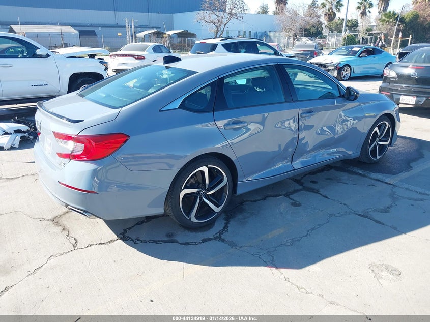 VIN 1HGCV2F38NA005025 2022 HONDA ACCORD SPORT 2.0T