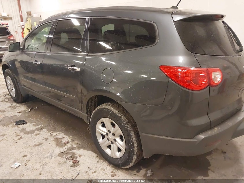 Vin: 1gnkreed8cj249207, lot: 44631197, chevrolet traverse ls 20123