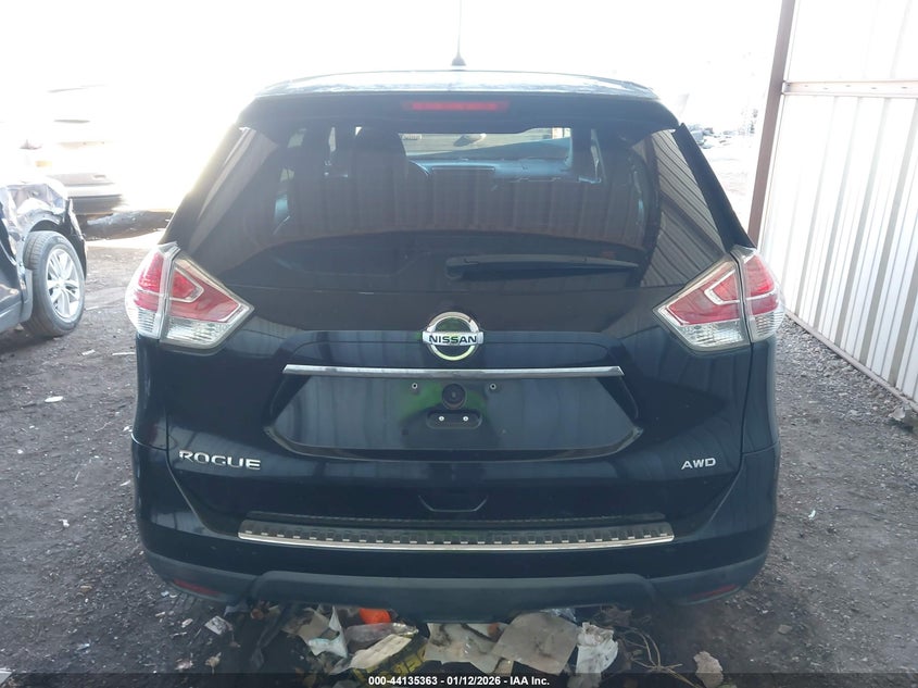 2015 Nissan Rogue S VIN: KNMAT2MV8FP534831 Lot: 44135363