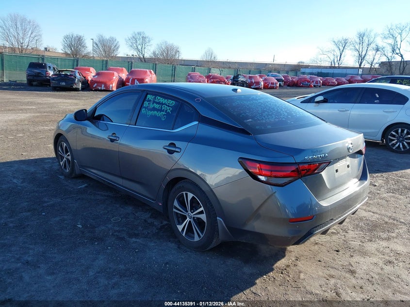 2020 Nissan Sentra Sv Xtronic Cvt