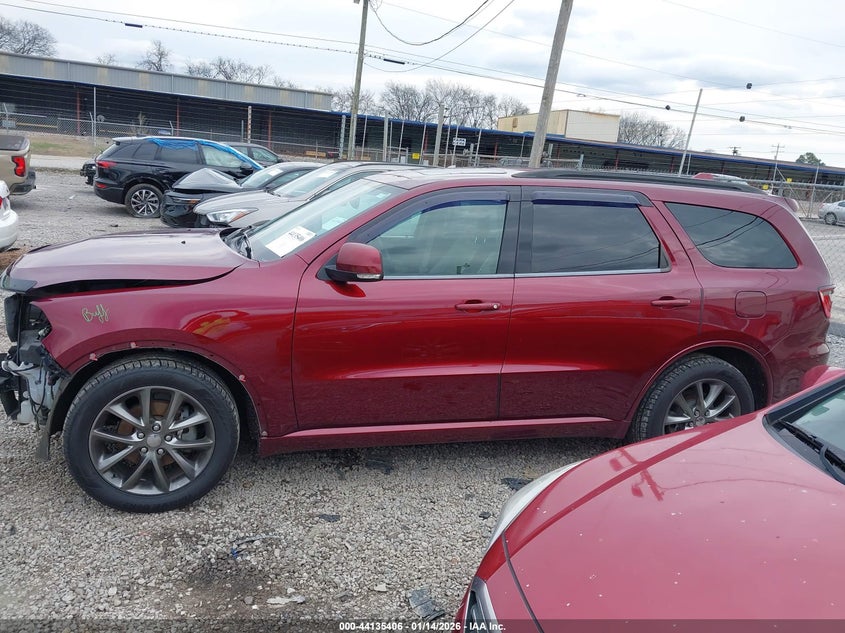 2017 Dodge Durango Gt Rwd VIN: 1C4RDHDG9HC780592 Lot: 44135406