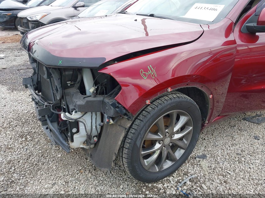 2017 Dodge Durango Gt Rwd VIN: 1C4RDHDG9HC780592 Lot: 44135406