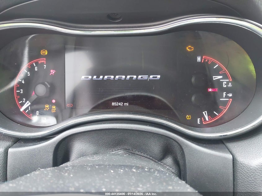 2017 Dodge Durango Gt Rwd VIN: 1C4RDHDG9HC780592 Lot: 44135406