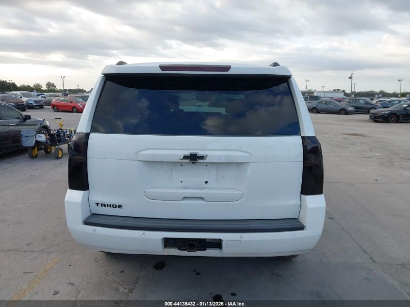 2017 Chevrolet Tahoe Lt VIN: 1GNSKBKCXHR400202 Lot: 44135432