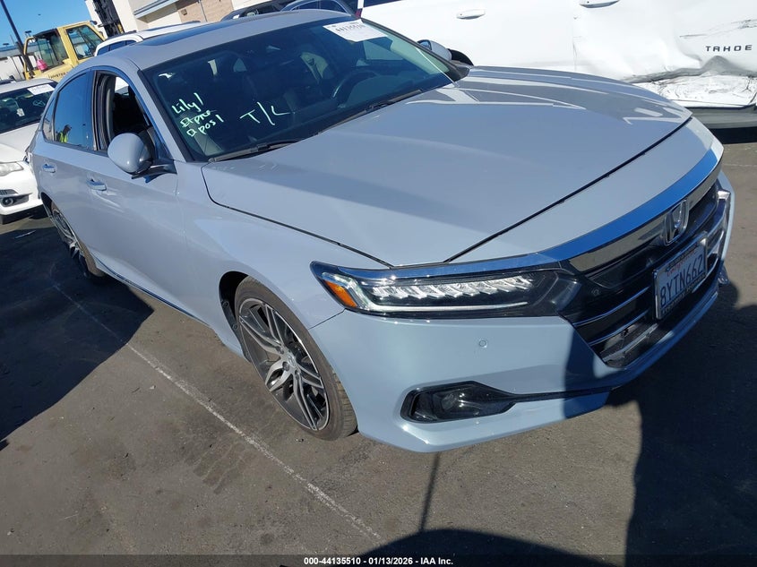VIN 1HGCV2F94MA033519 2021 HONDA ACCORD TOURING