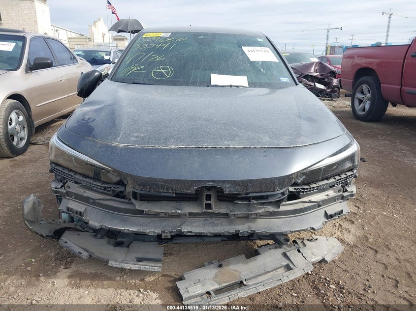 VIN 2HGFE2F5XNH555441 2022 HONDA CIVIC SPORT