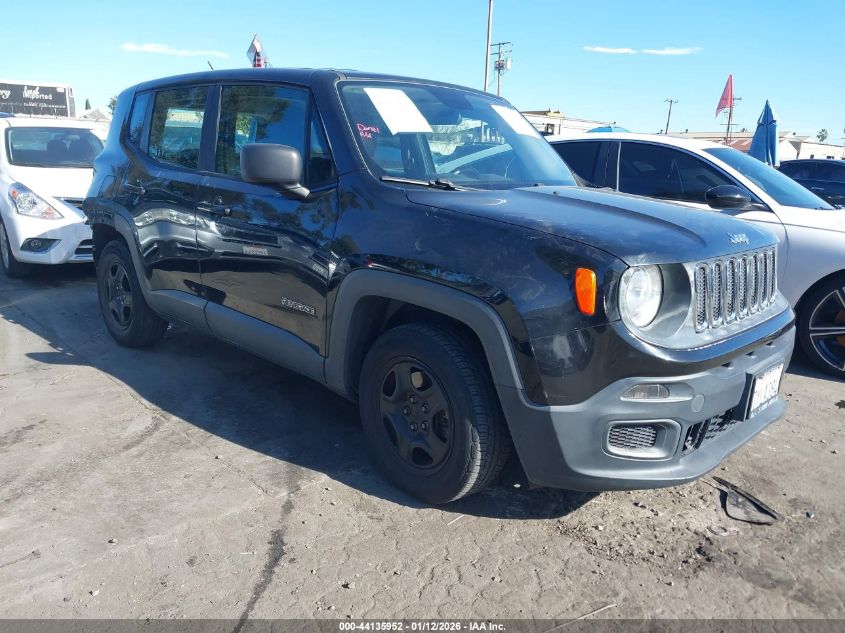2017 Jeep Renegade Sport Fwd