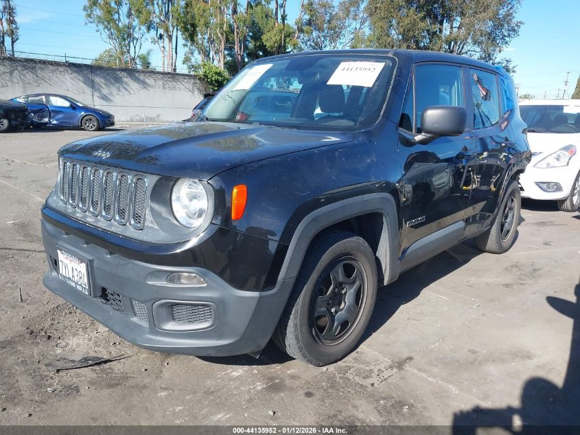 2017 Jeep Renegade Sport Fwd