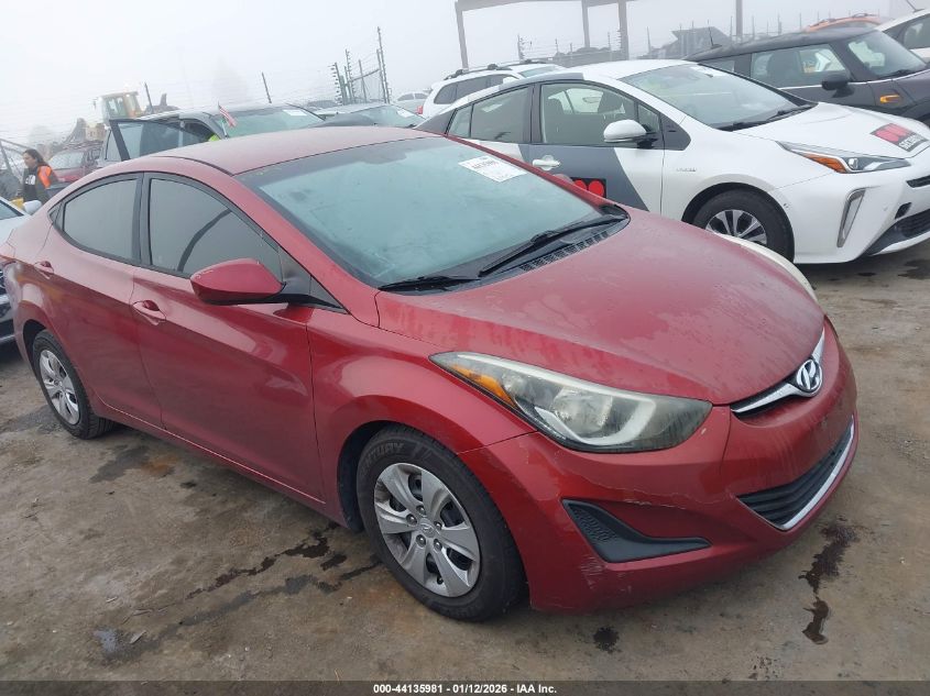 2016 Hyundai Elantra