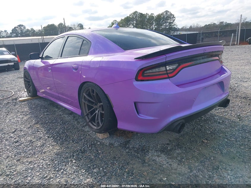 Vin: 2c3cdxgj8kh736762, lot: 44631991, dodge charger scat pack rwd 20193