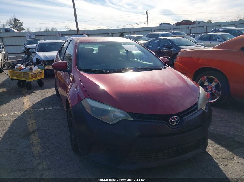 2014 Toyota Corolla Le