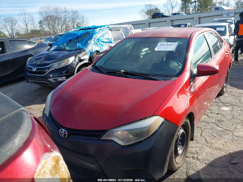 2014 Toyota Corolla Le