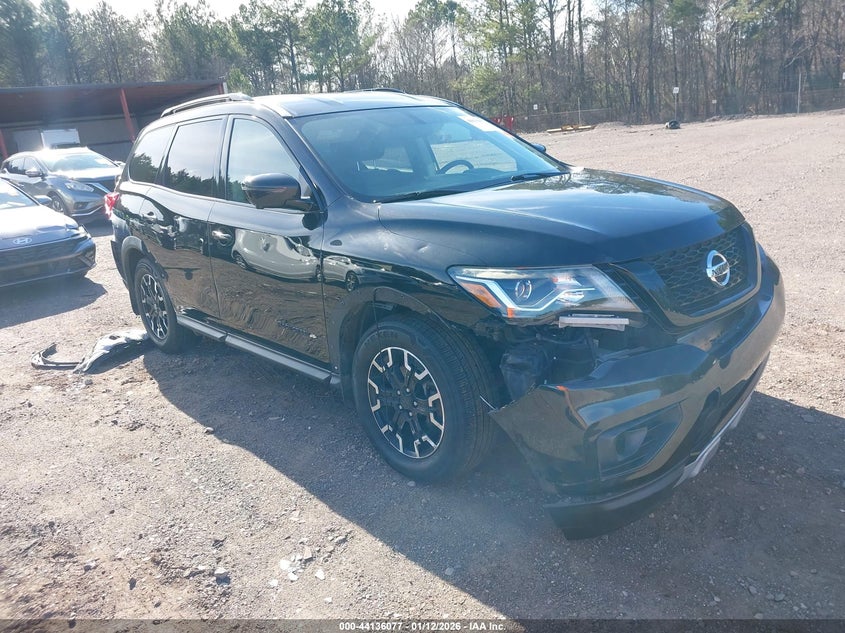 5N1DR2MN7KC653043 2019 Nissan Pathfinder Sl auction photo 1