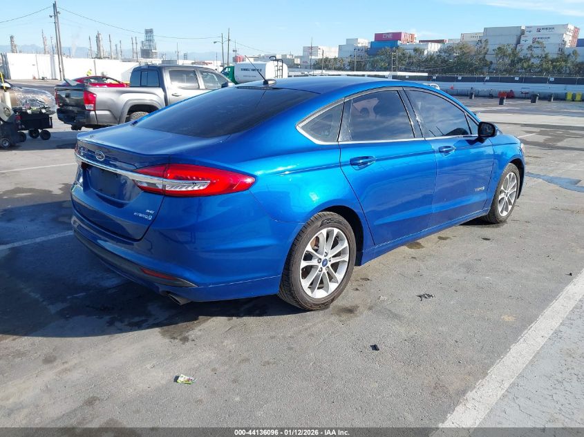 2018 Ford Fusion Hybrid Se