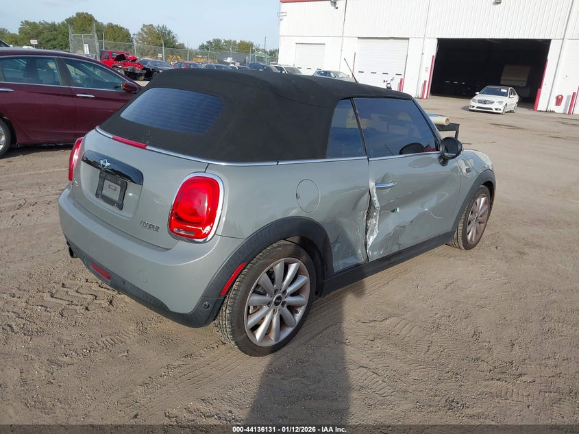 Vin: wmwwg5c31h3c99582, lot: 44632061, mini convertible cooper 20174