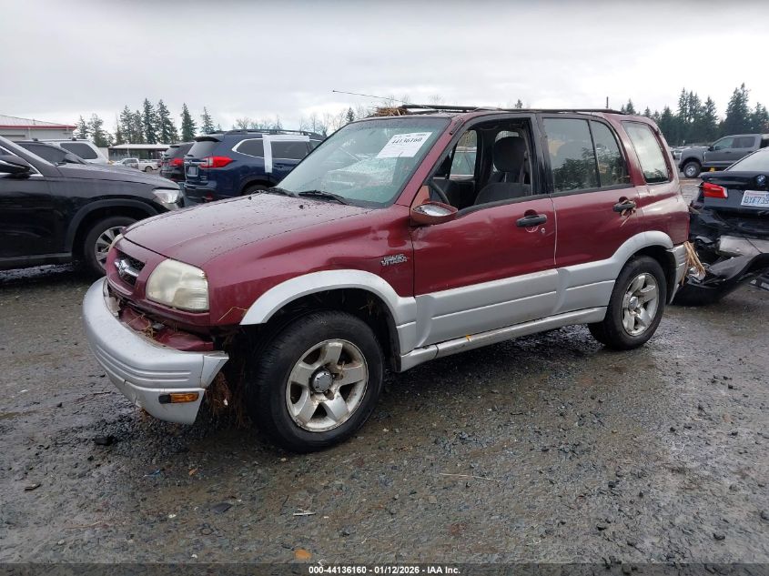 2000 Suzuki Grand Vitara Jlx/Jlx+/Limited