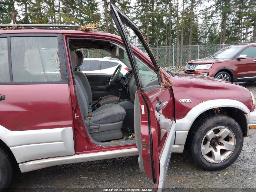 2000 Suzuki Grand Vitara Jlx/Jlx+/Limited