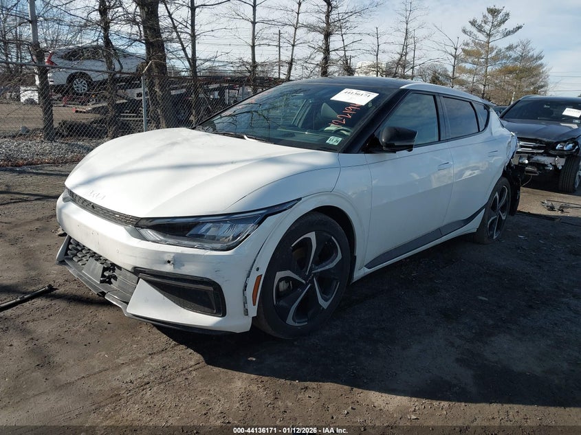 Vin: kndc4dlcxp5122196, lot: 44632101, kia ev6 gt-line 20232
