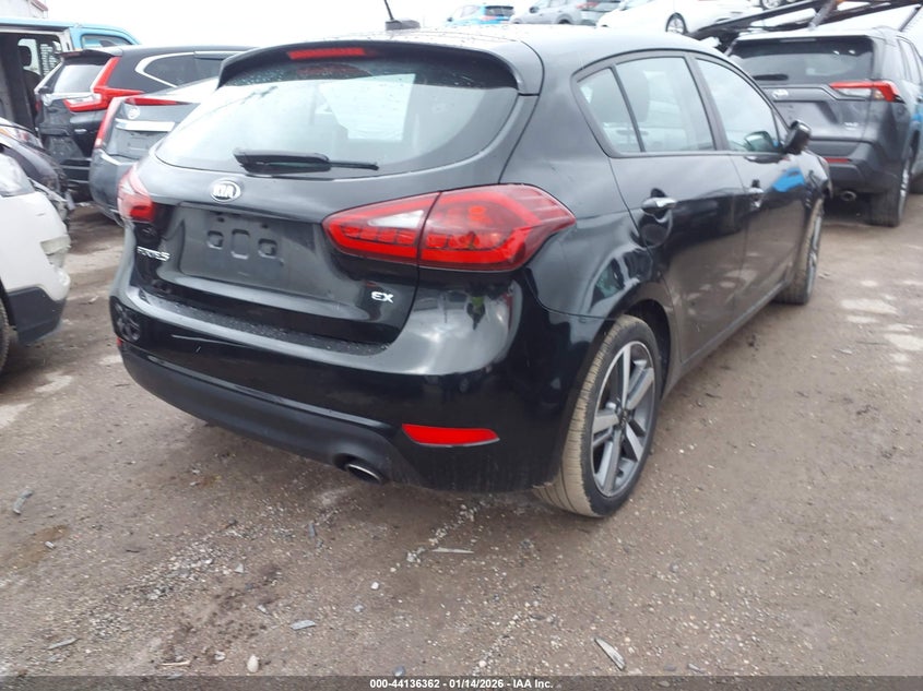 Vin: knafx5a83h5685775, lot: 44632292, kia forte ex 20174
