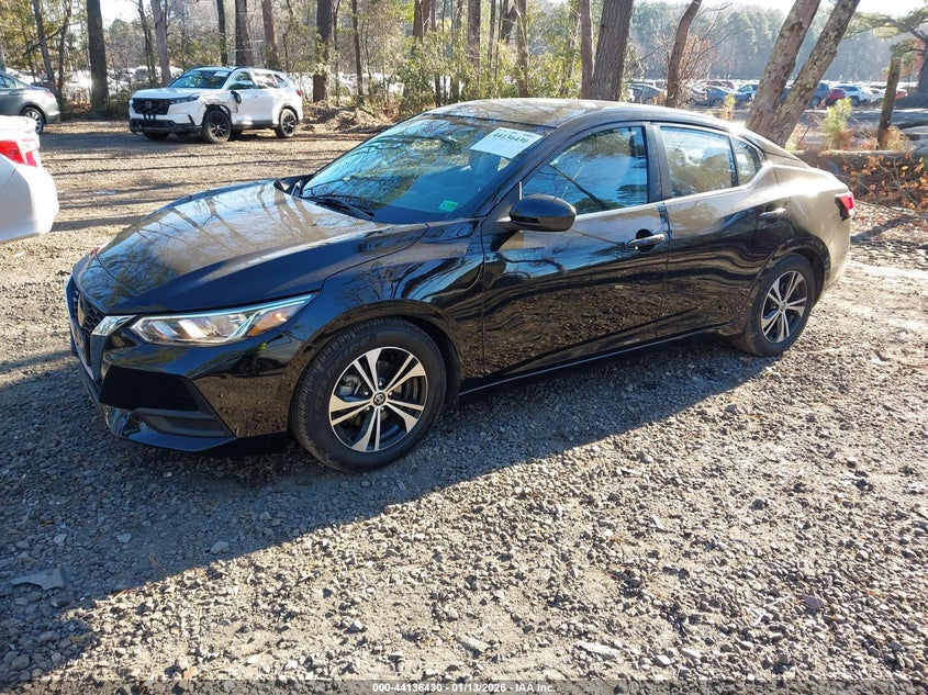 VIN 3N1AB8CV1MY237146 2021 NISSAN SENTRA SV XTRONIC CVT