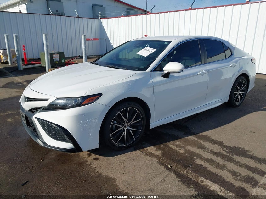 2022 Toyota Camry Se Awd