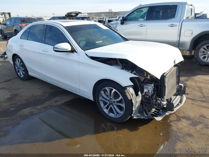 55SWF4JB9JU239712 2018 Mercedes-Benz C 300 auction photo 1