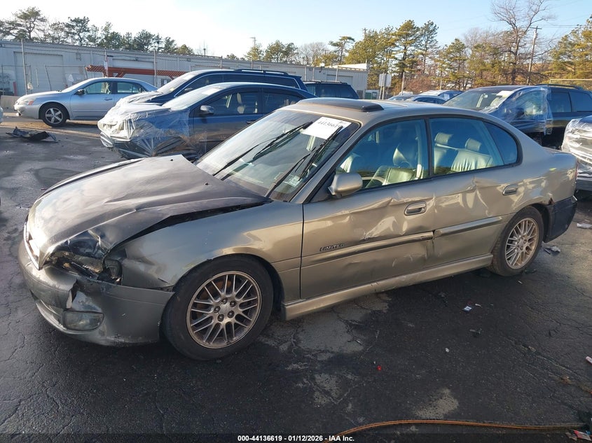 2001 Subaru Legacy Gt Limited VIN: 4S3BE656017214697 Lot: 44136619