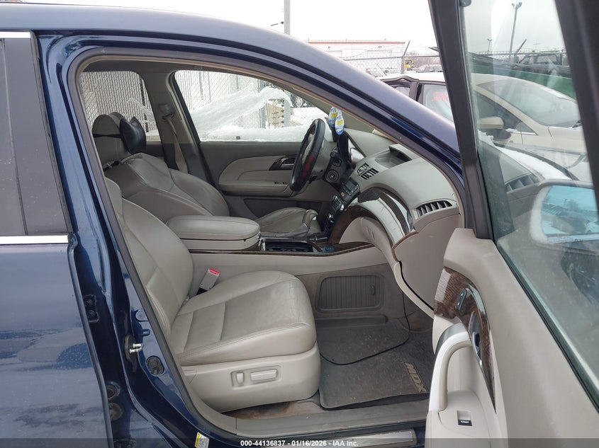 2012 Acura Mdx 3.7 blue Lot 111044136837 Vin 2HNYD2H26CH519797