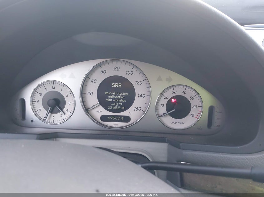 2007 Mercedes-Benz E 350 VIN: WDBUF56XX7B052041 Lot: 44136905