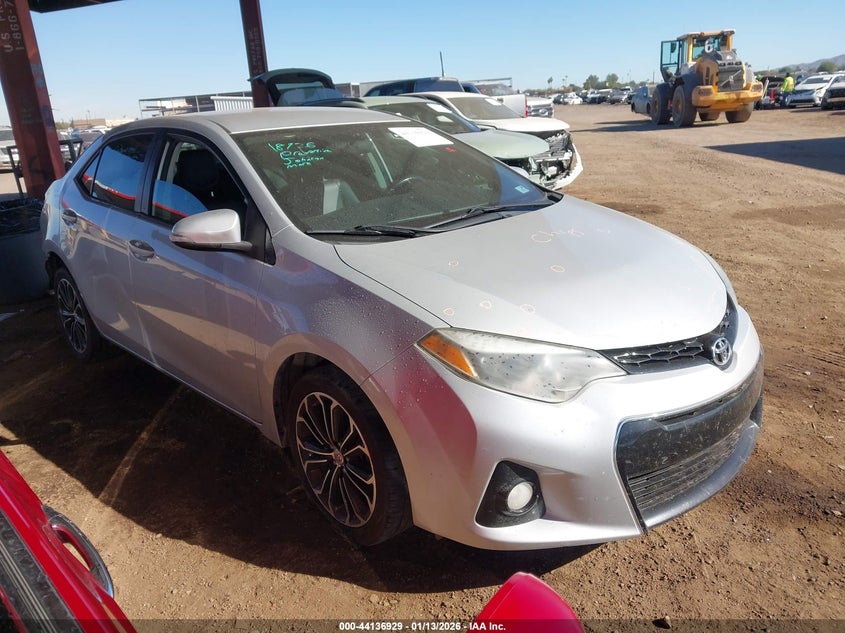 2014 Toyota Corolla S Plus