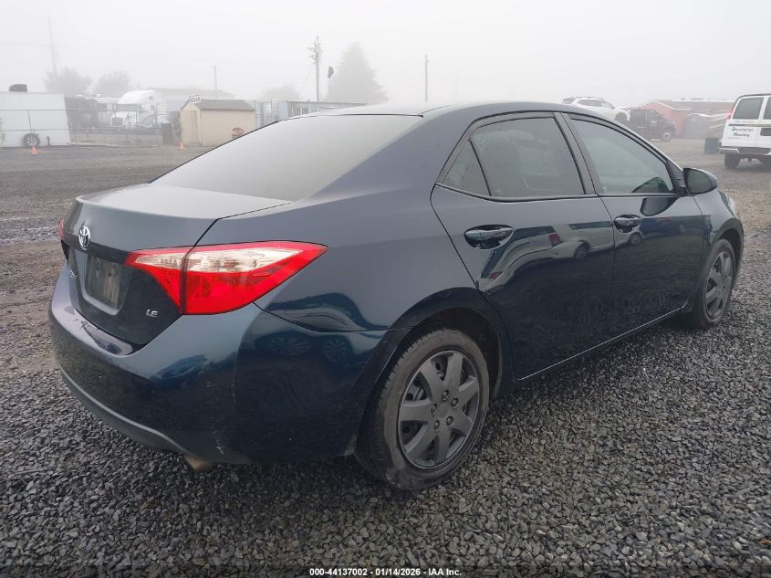 2017 Toyota Corolla Le