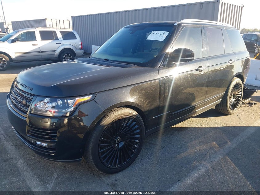 2015 Land Rover Range Rover 5.0L V8 Supercharged Autobiography