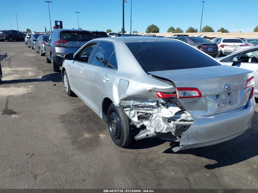 2012 Toyota Camry Le