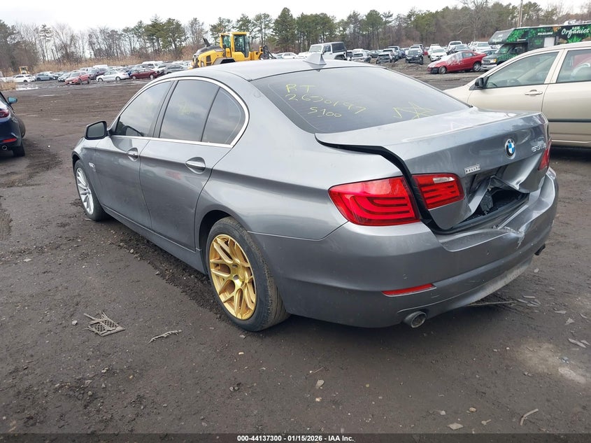 2012 BMW 5er 3.0 535I xDrive silver Lot 111044137300 Vin WBAFU7C58CDU59799