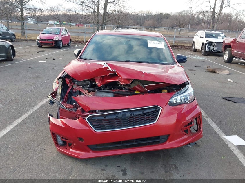 2017 Subaru Impreza 2.0I Sport VIN: 4S3GKAL6XH1625333 Lot: 44137327