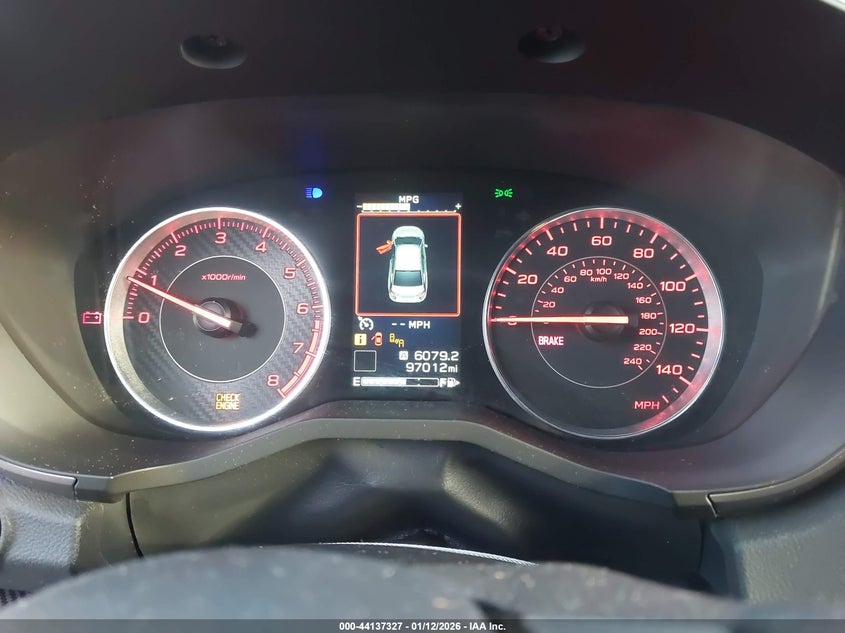 2017 Subaru Impreza 2.0I Sport VIN: 4S3GKAL6XH1625333 Lot: 44137327