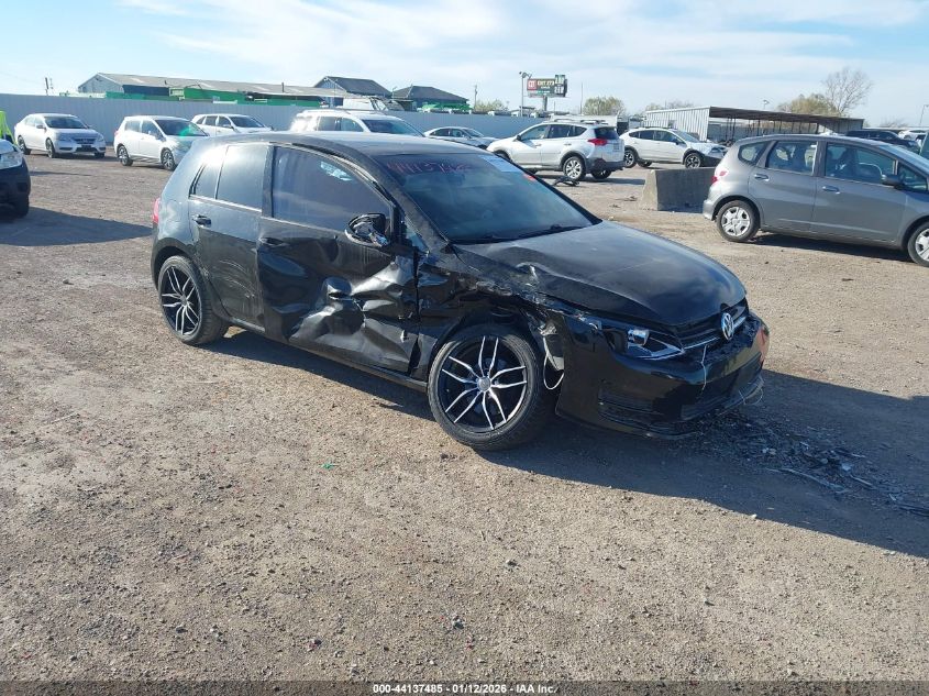 2015 Volkswagen Golf Tsi S 4-Door