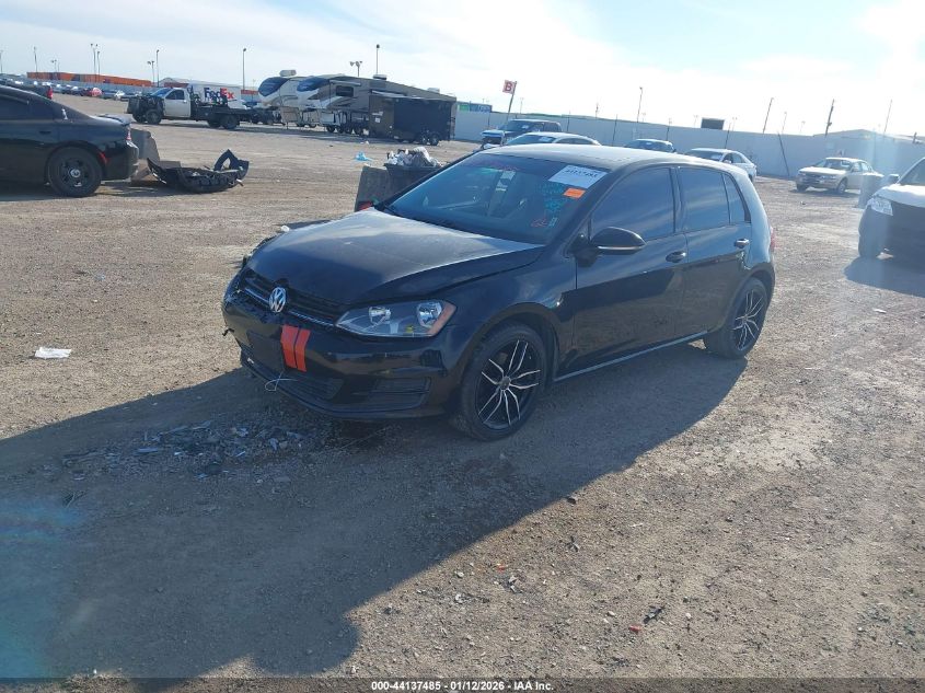 2015 Volkswagen Golf Tsi S 4-Door