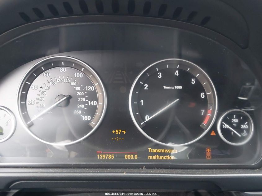 2011 BMW 550I VIN: WBAFR9C57BC757097 Lot: 44137941