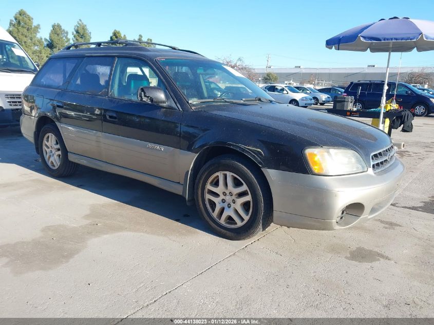 2002 Subaru Outback