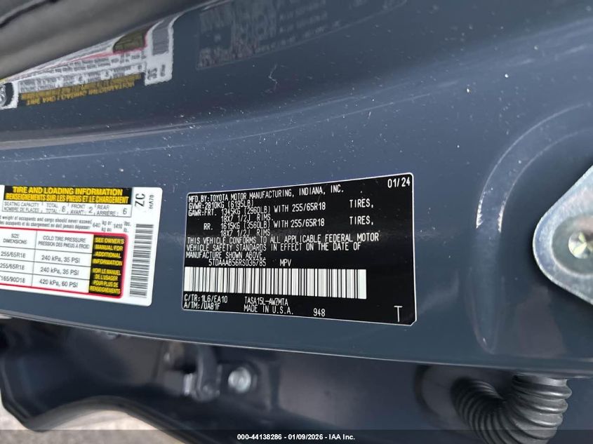 2024 Toyota Highlander - 5TDAAAB56RS036785