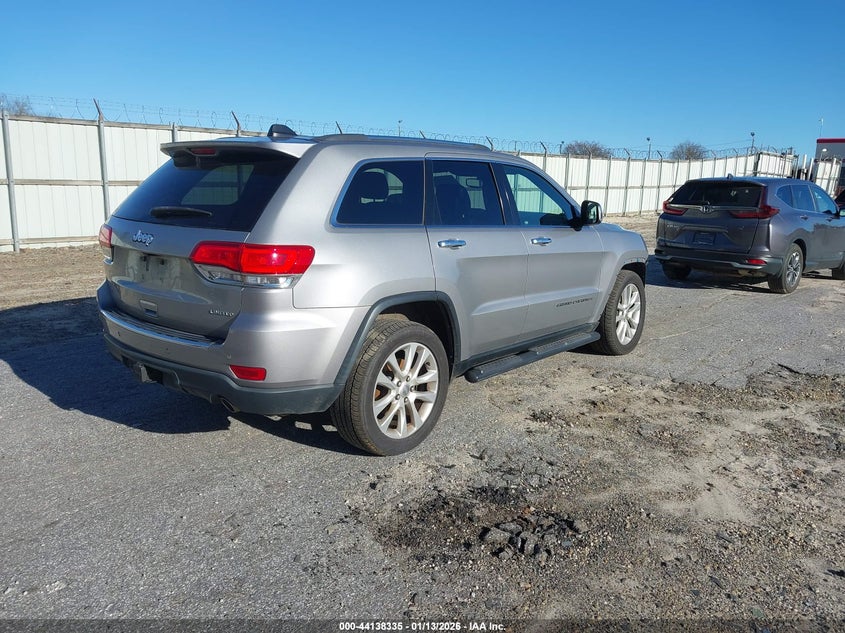 2017 Jeep Grand Cherokee Limited 4X2