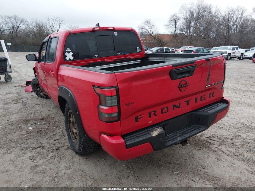 2022 Nissan Frontier Sv 4X4