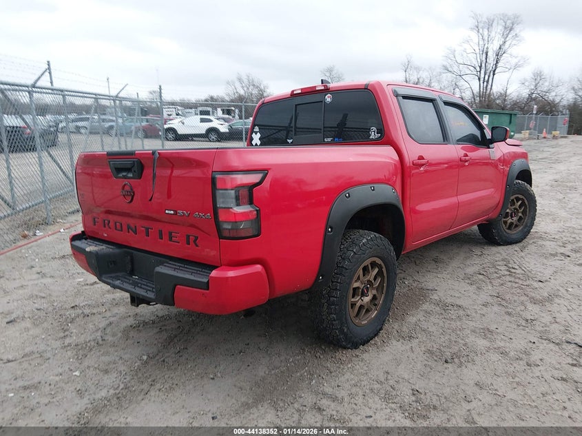 2022 Nissan Frontier Sv 4X4
