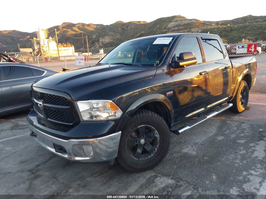 Vin: 1c6rr7lt7fs719987, lot: 44634334, ram 1500 outdoorsman 20152