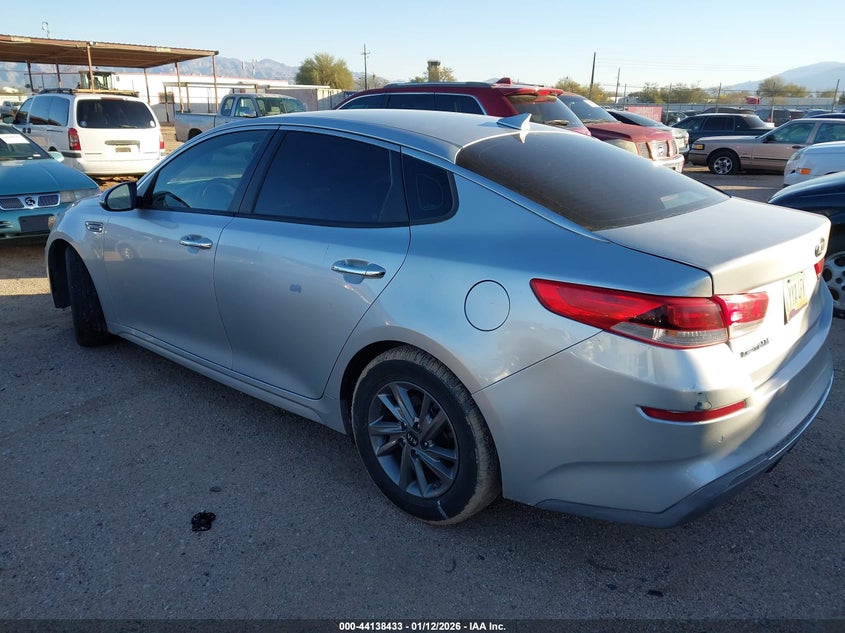 Vin: 5xxgt4l30kg336350, lot: 44634363, kia optima lx 20193