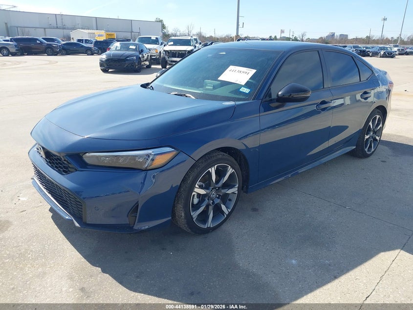 Vin: 2hgfe4f88th305831, lot: 44634521, honda civic hybrid sport/sport touring 20262